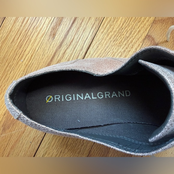 Cole Haan OriginalGrand Wing Dusty Rose Glitter Oxford Shoes – Women’s Size 6.5 - Picture 10 of 14